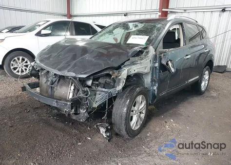 2015 Nissan Rogue Select S из США, поврежденный, VIN JN8AS5MT7FW670381